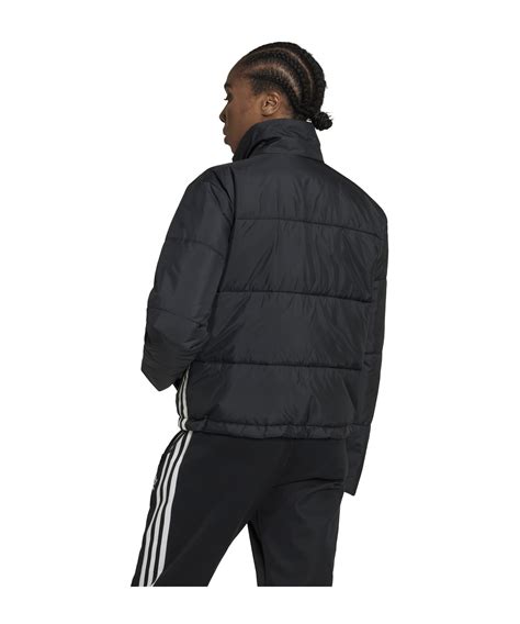 adidas bomber winterjacke damen schwarz|Schwarze Bomberjacken .